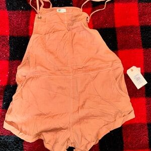 Billabong Rust Jumpsuit